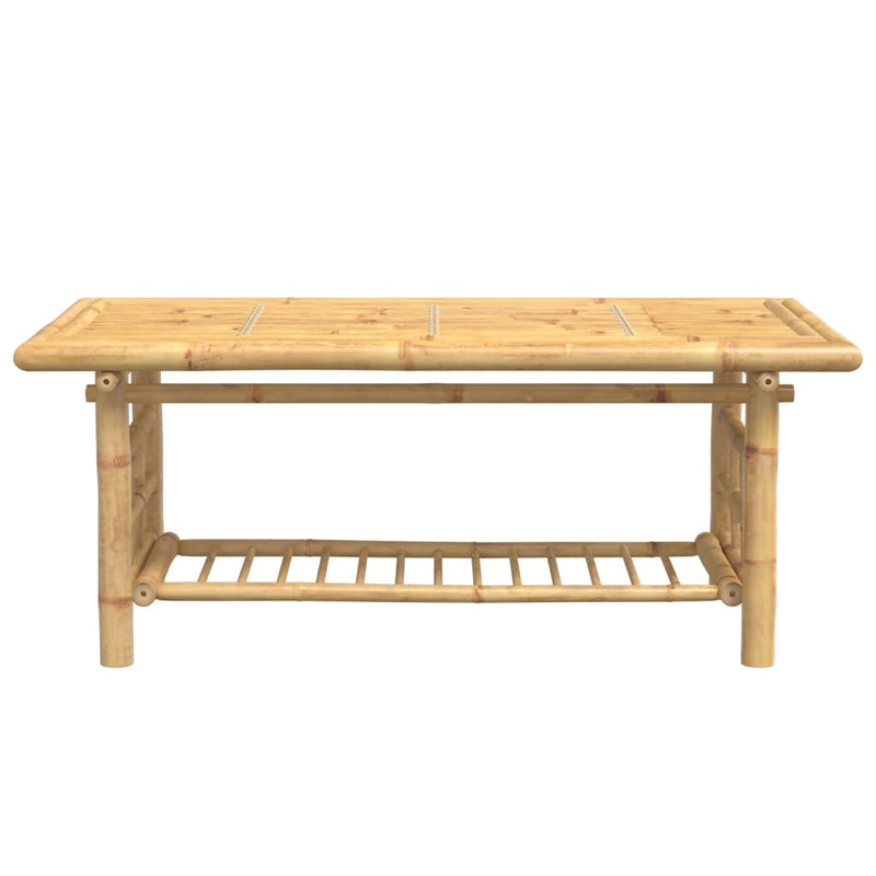 Coffee Table 110x55x45 cm Bamboo