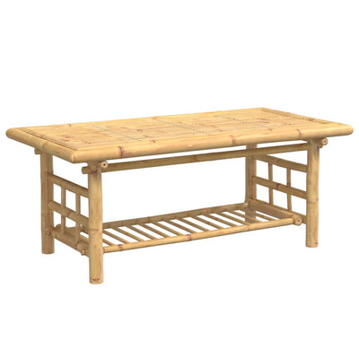 Coffee Table 110x55x45 cm Bamboo