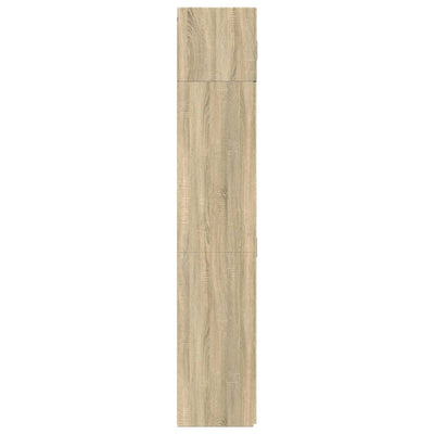 Storage Cabinet Sonoma Oak 70x42.5x225 cm Engineered Wood