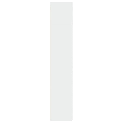Storage Cabinet White 70x42.5x225 cm Engineered Wood