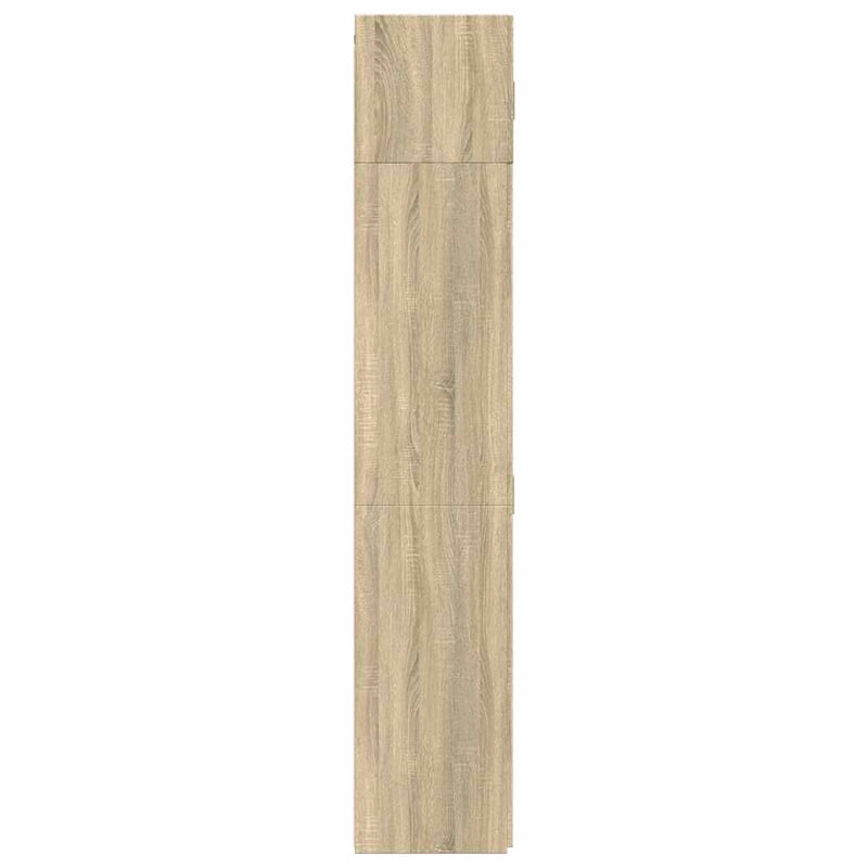 Storage Cabinet Sonoma Oak 70x42.5x225 cm Engineered Wood