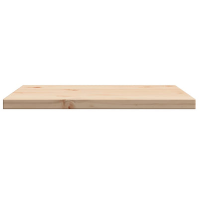 Table Top 50x50x2.5 cm Square Solid Wood Pine