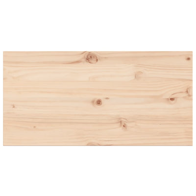 Table Tops 2 pcs 90x45x2.5 cm Rectangular Solid Wood Pine