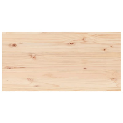 Table Tops 4 pcs 90x45x2.5 cm Rectangular Solid Wood Pine