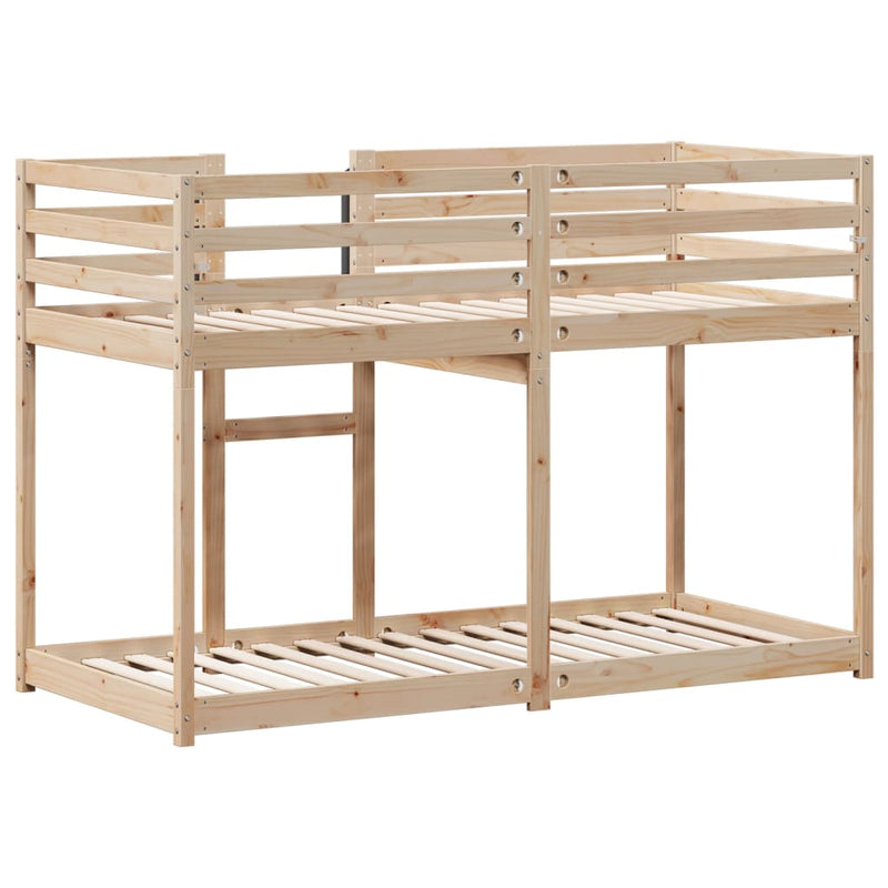 Bunk Bed without Mattress 90x190 cm Solid Wood Pine