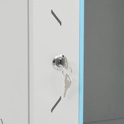 6U Wall Mounted Network Cabinet 19" IP20 53x40x30 cm
