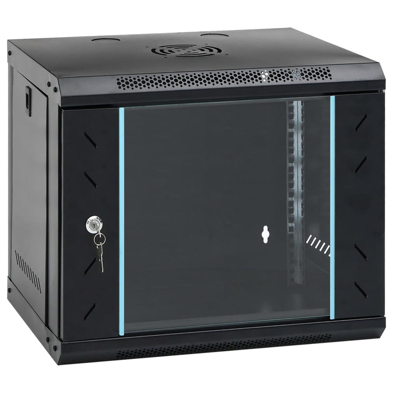 9U Wall Mounted Network Cabinet 19" IP20 53x40x45 cm