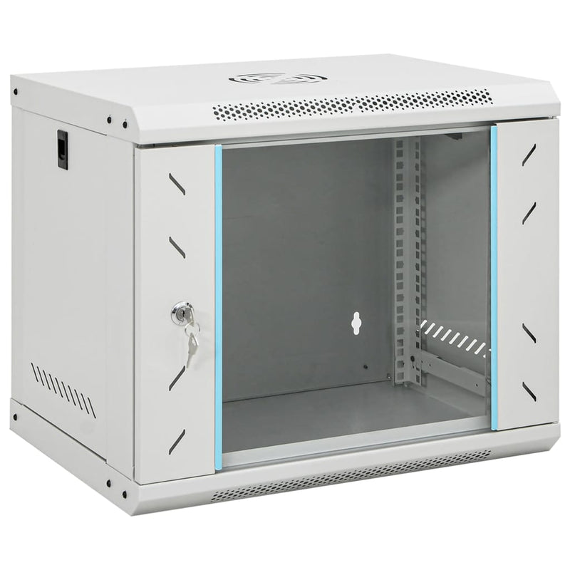 9U Wall Mounted Network Cabinet 19" IP20 53x40x45 cm