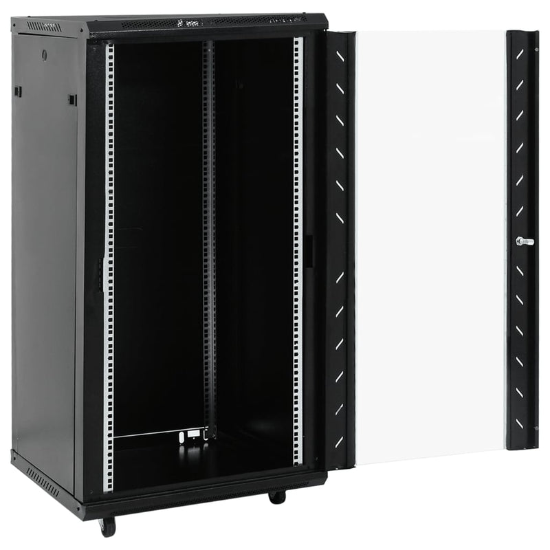 22U Network Cabinet with Swivel Feet 19" IP20 60x60x120 cm