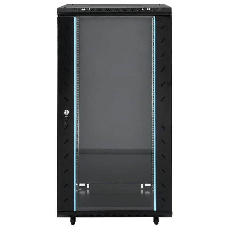 22U Network Cabinet with Swivel Feet 19" IP20 60x60x120 cm