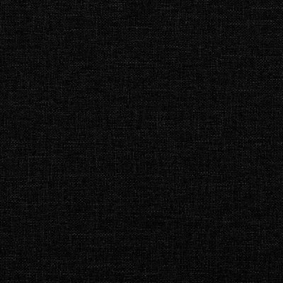 Bed Frame without Mattress Black King Single Fabric