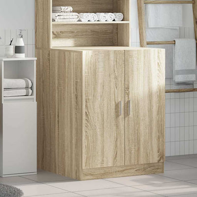 Washing Machine Cabinet Sonoma Oak 70.5x71.5x91.5 cm