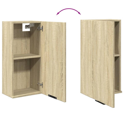 Wall-mounted Bathroom Cabinet Sonoma Oak 32x20x67 cm