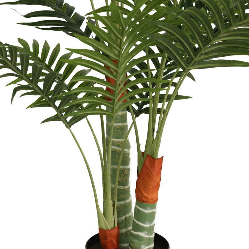 Artificial Palm Tree with 3 Trunks Green 120 cm PP