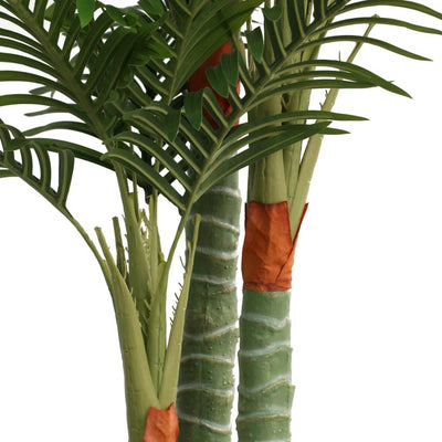 Artificial Palm Tree with 3 Trunks Green 180 cm PP