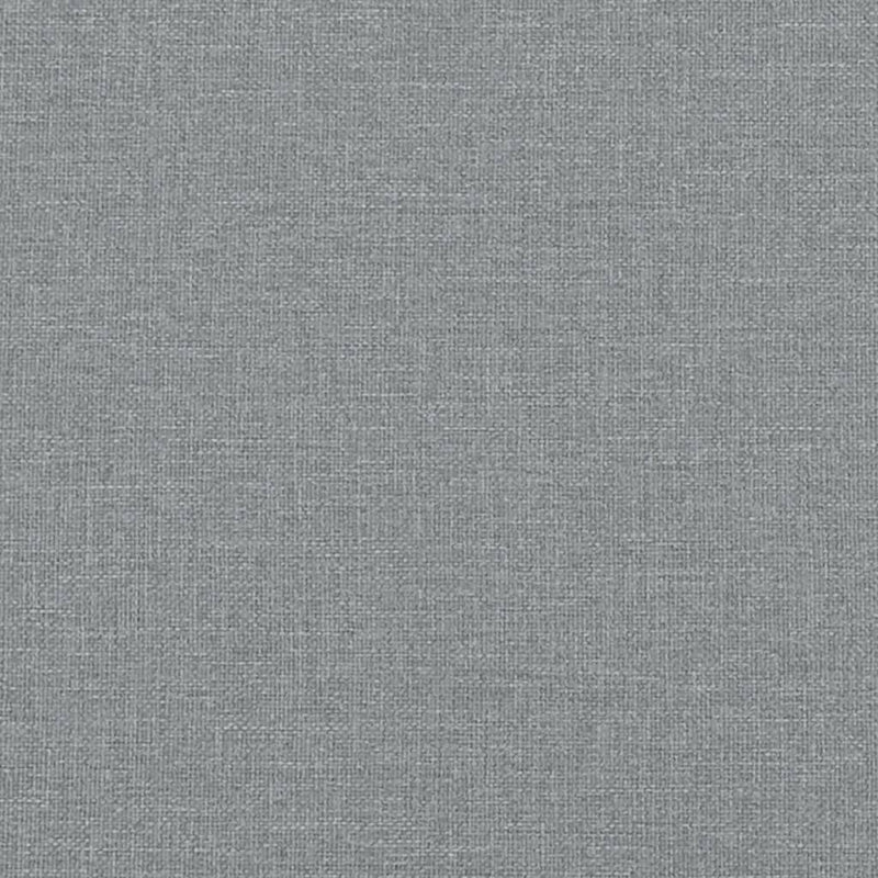Chaise Lounge with Pillow and Right Armrest Light Grey Fabric