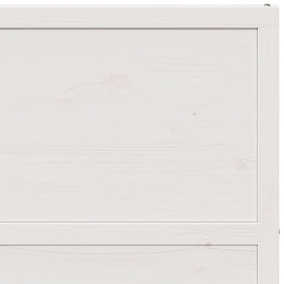 Barn Door White 100x208 cm Solid Wood Pine