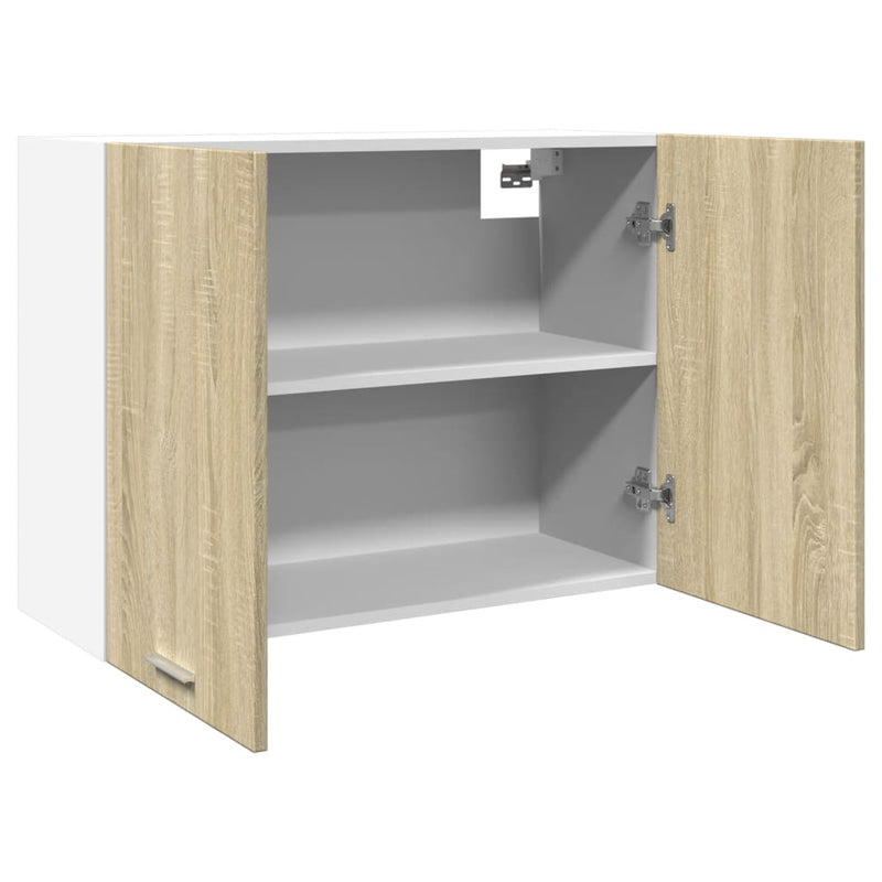 Hanging Cabinet Sonoma Oak 80x31x60 cm Engineered Wood