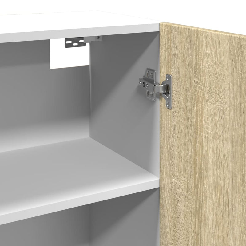 Hanging Cabinet Sonoma Oak 80x31x60 cm Engineered Wood