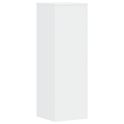Plant Stand White 33x33x100 cm Engineered Wood