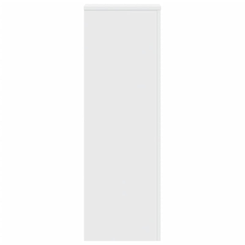 Plant Stand White 33x33x100 cm Engineered Wood