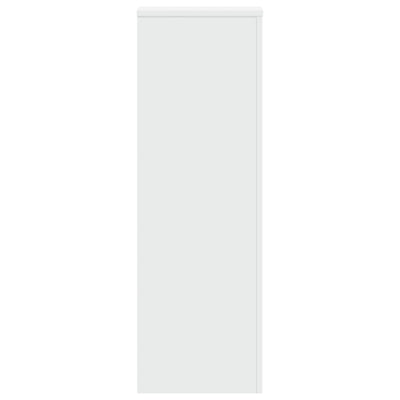Plant Stand White 33x33x100 cm Engineered Wood
