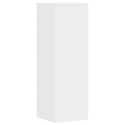 Plant Stand White 33x33x100 cm Engineered Wood