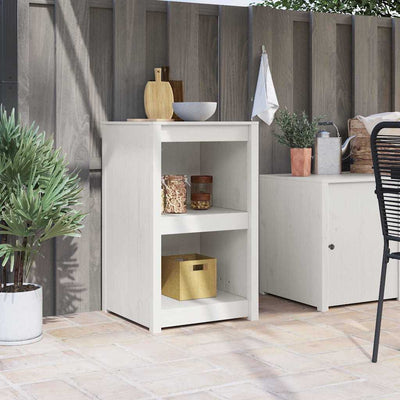 Kitchen Cabinet White 55 x 55 x 92 cm Solid Pine wood