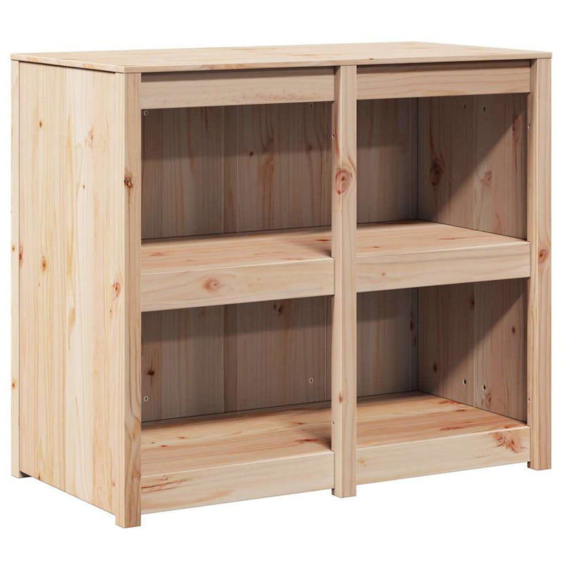 Kitchen Cabinet Brown 106 x 55 x 92 cm Solid Pine wood