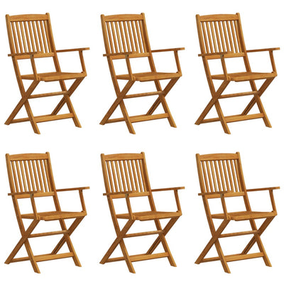 7 Piece Garden Dining Set Solid Wood Eucalyptus