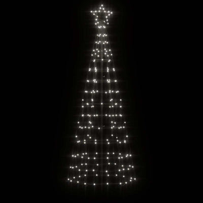 Christmas Tree Light with Spikes 220 LEDs Cold White 180 cm