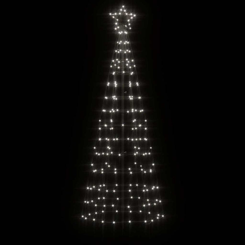 Christmas Tree Light with Spikes 220 LEDs Cold White 180 cm