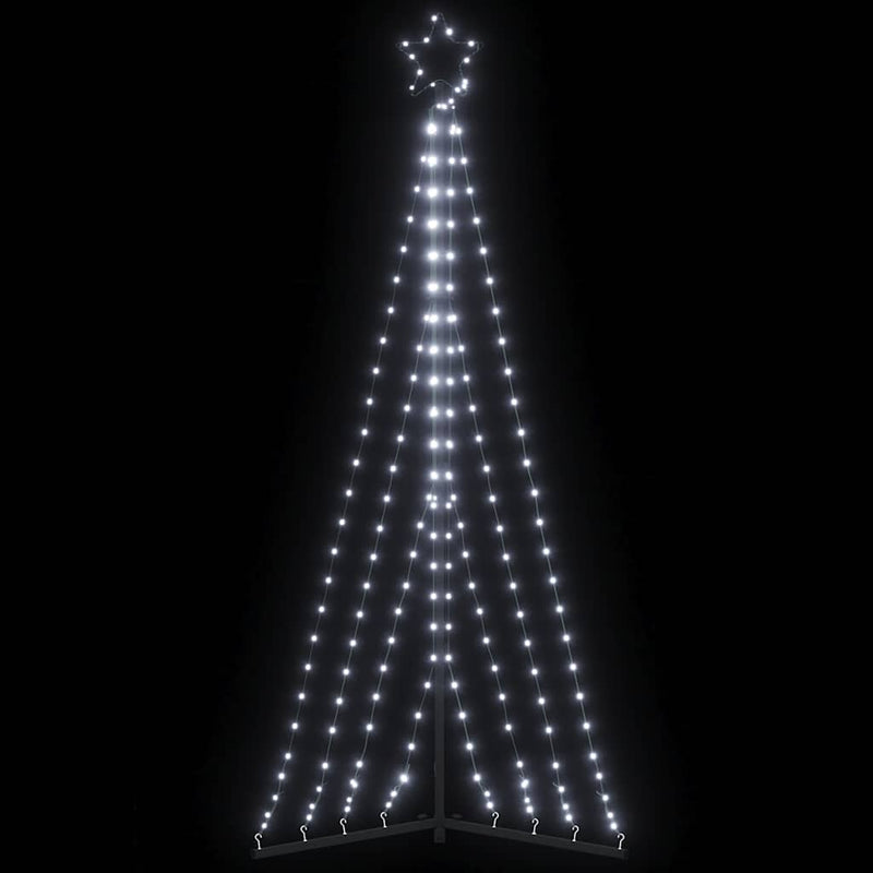 LED Christmas Tree 339 LEDs Cold White 182 cm