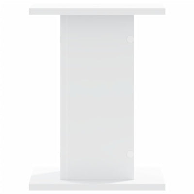 Plant Stands 2 pcs White 30x30x40 cm Engineered Wood
