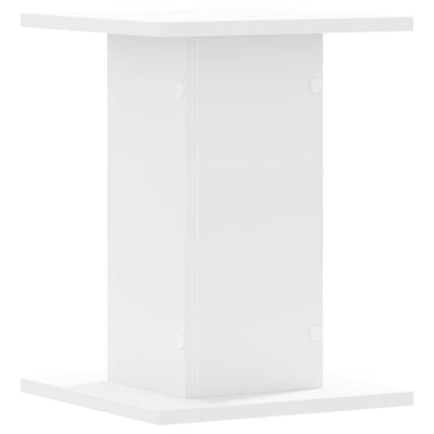 Plant Stands 2 pcs White 30x30x40 cm Engineered Wood