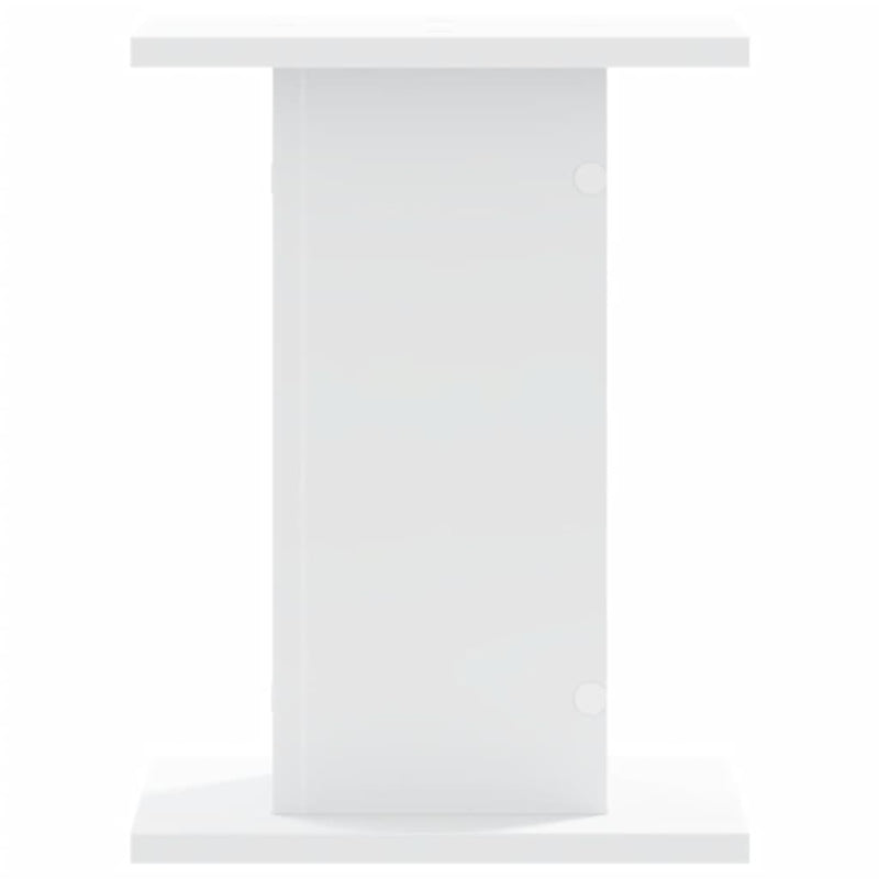 Plant Stands 2 pcs White 30x30x40 cm Engineered Wood