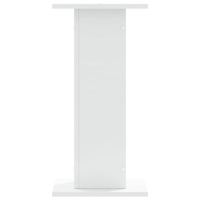 Plant Stands 2 pcs White 30x30x60 cm Engineered Wood