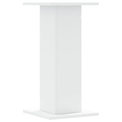 Plant Stands 2 pcs White 30x30x60 cm Engineered Wood