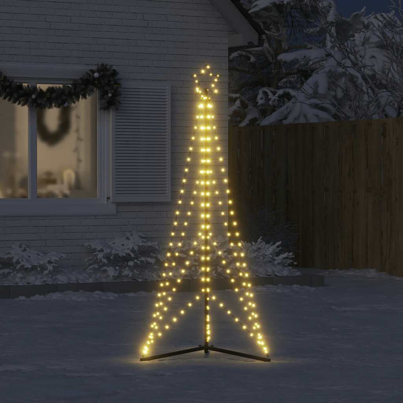 LED Christmas Tree 363 LEDs Warm White 182 cm