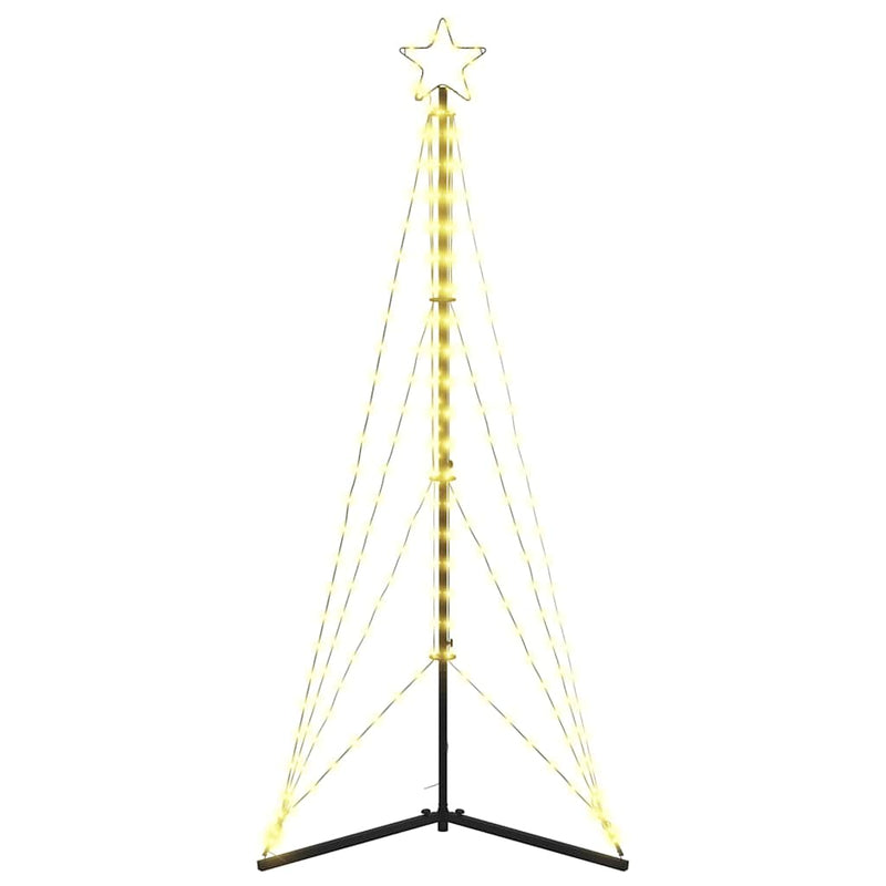 LED Christmas Tree 363 LEDs Warm White 182 cm