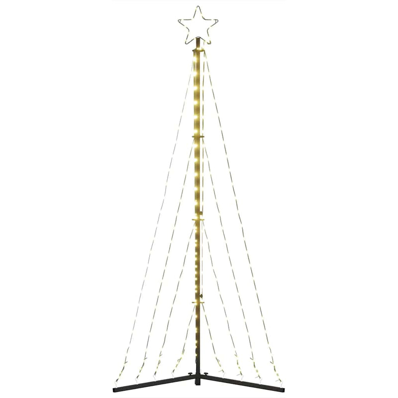 LED Christmas Tree 339 LEDs Warm White 187 cm