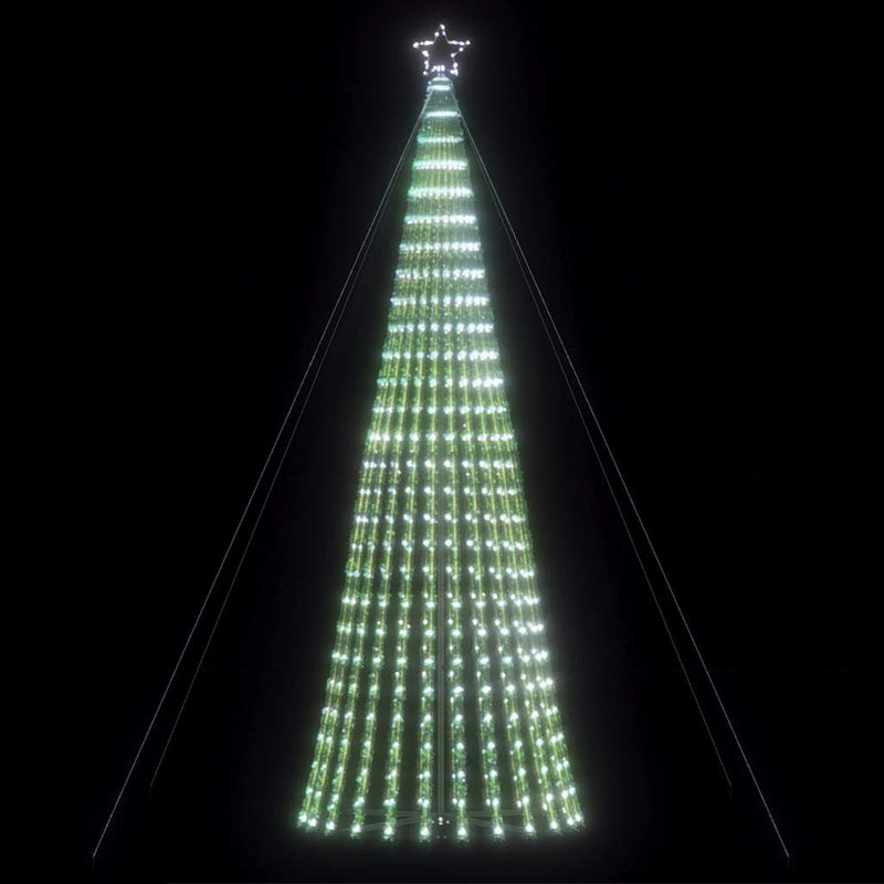 LED Christmas Tree 1028 LEDs Cold White 400 cm