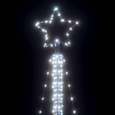 Christmas Tree Light 525 LEDs Cold White 302 cm