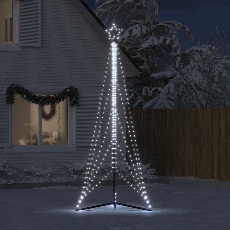 Christmas Tree Light 525 LEDs Cold White 302 cm