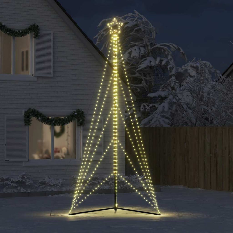 LED Christmas Tree 615 LEDs Warm White 404.5 cm