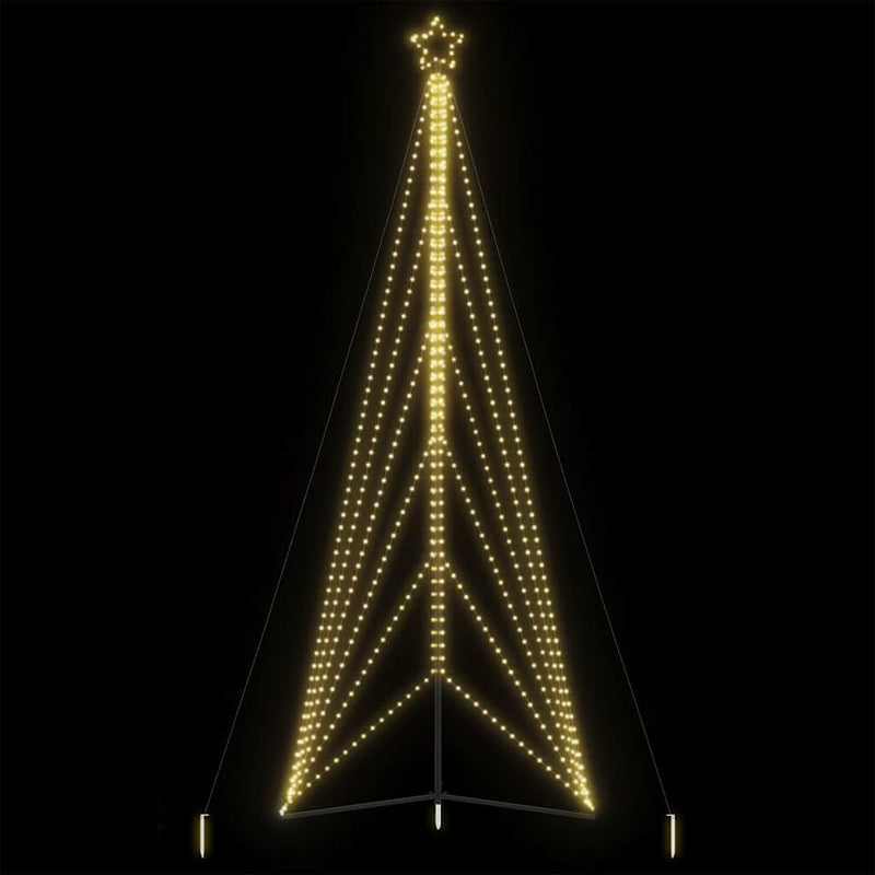 LED Christmas Tree 861 LEDs Warm White 478 cm