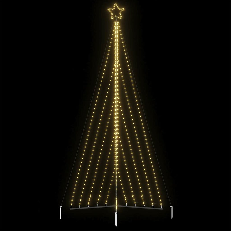 LED Christmas Tree 570 LEDs Warm White 404.5 cm