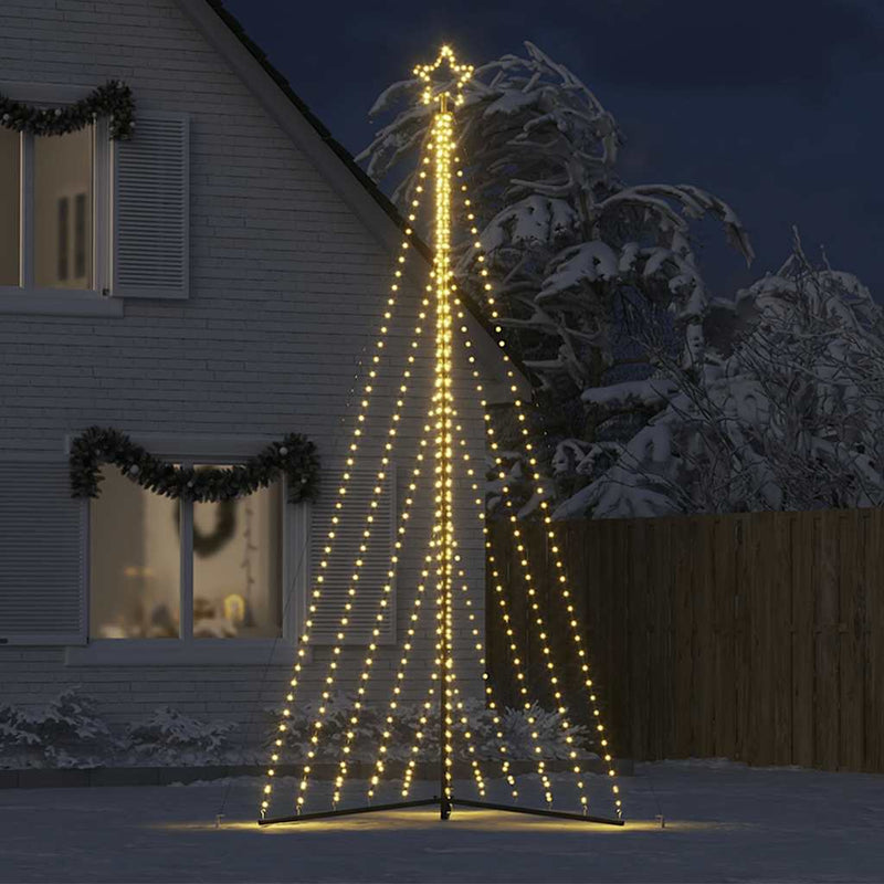 LED Christmas Tree 570 LEDs Warm White 404.5 cm