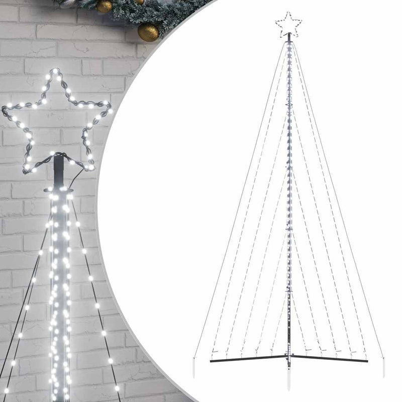 Christmas Tree Light 570 LEDs Cold White 404,5 cm