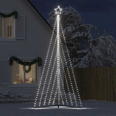 Christmas Tree Light 570 LEDs Cold White 404,5 cm